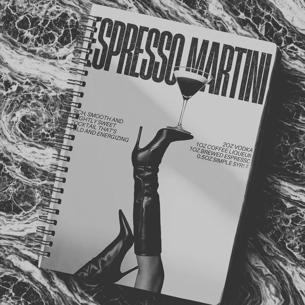 Espresso Martini Aesthetic Notebook